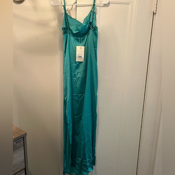 Baobab Collection Teal Victorine Dress - Picture 5 of 10